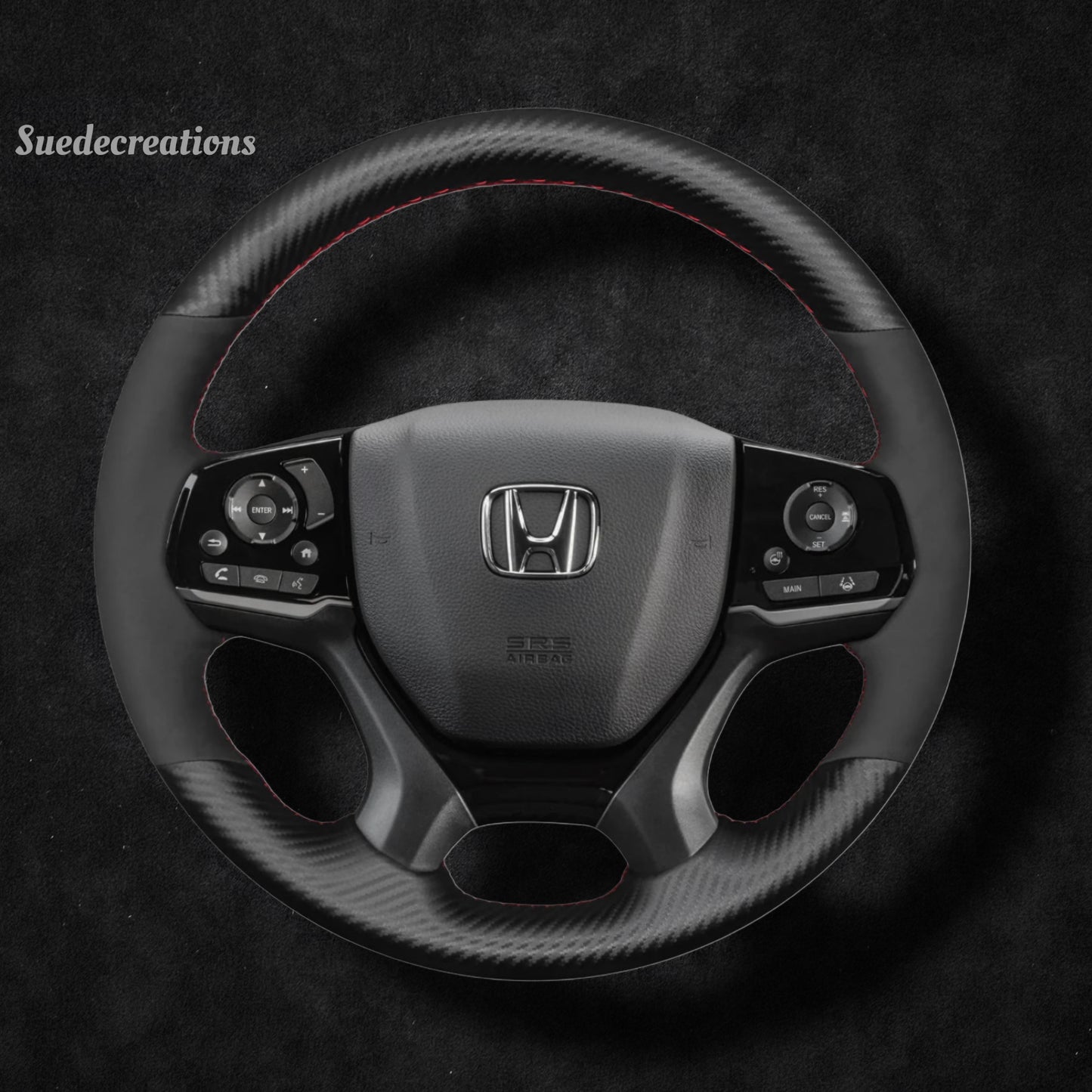 Steering Wheel Cover Kits for Honda Pilot Passport Odyssey Ridgeline 2017-2025