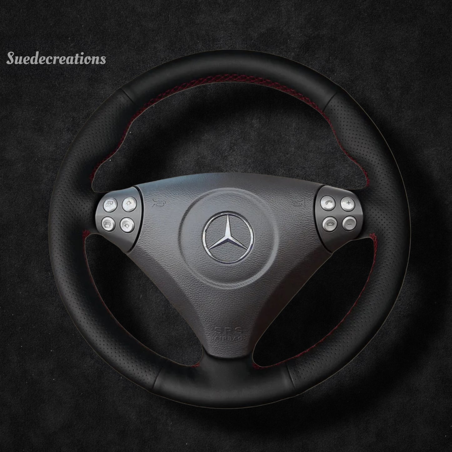 Steering Wheel Cover Kits for Mercedes Benz C-CLASS W203 SLK-CLASS R171 2005-2008