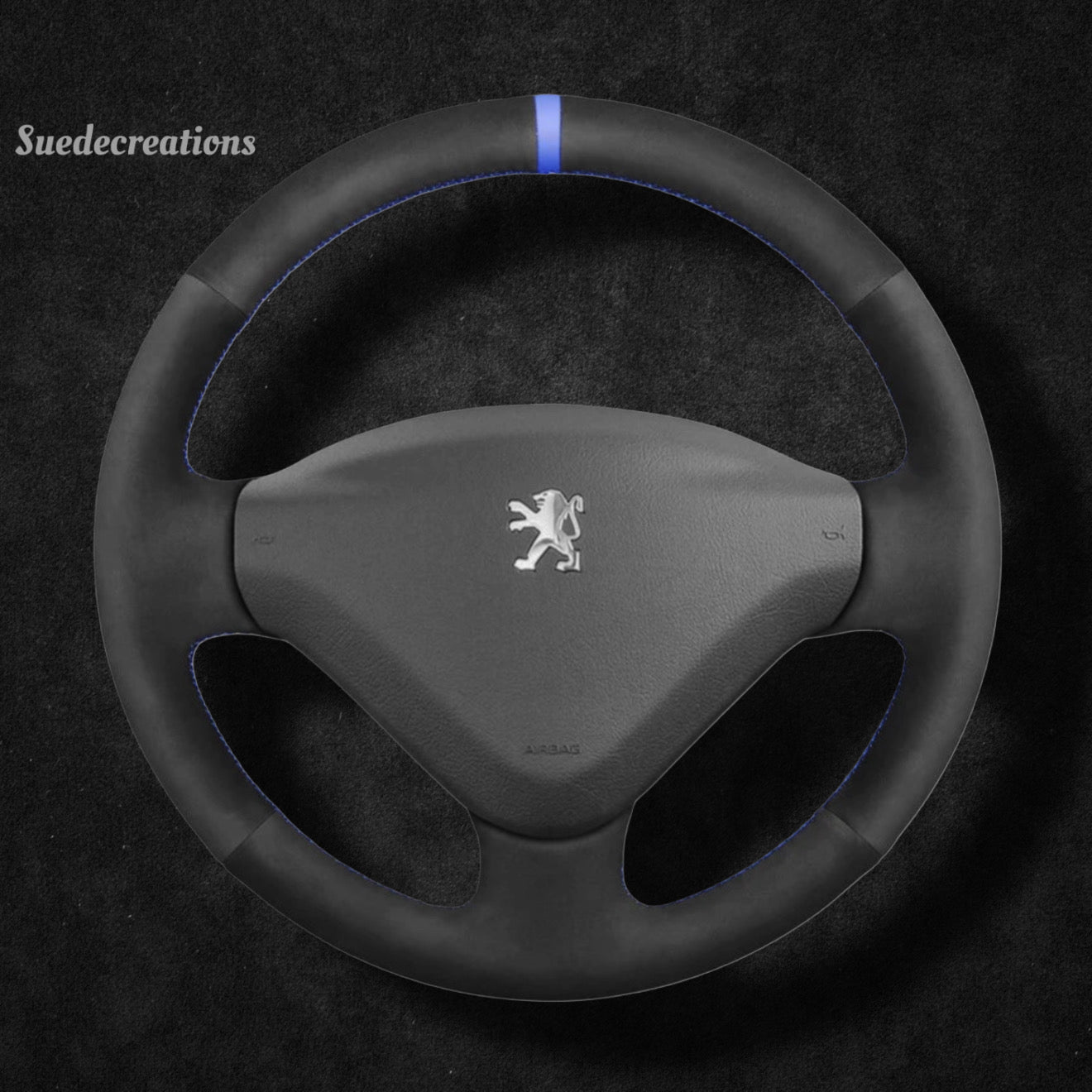 Steering Wheel Cover Kits for Peugeot 206 207 207CC 207SW Expert Partner Tepee 2008-2019