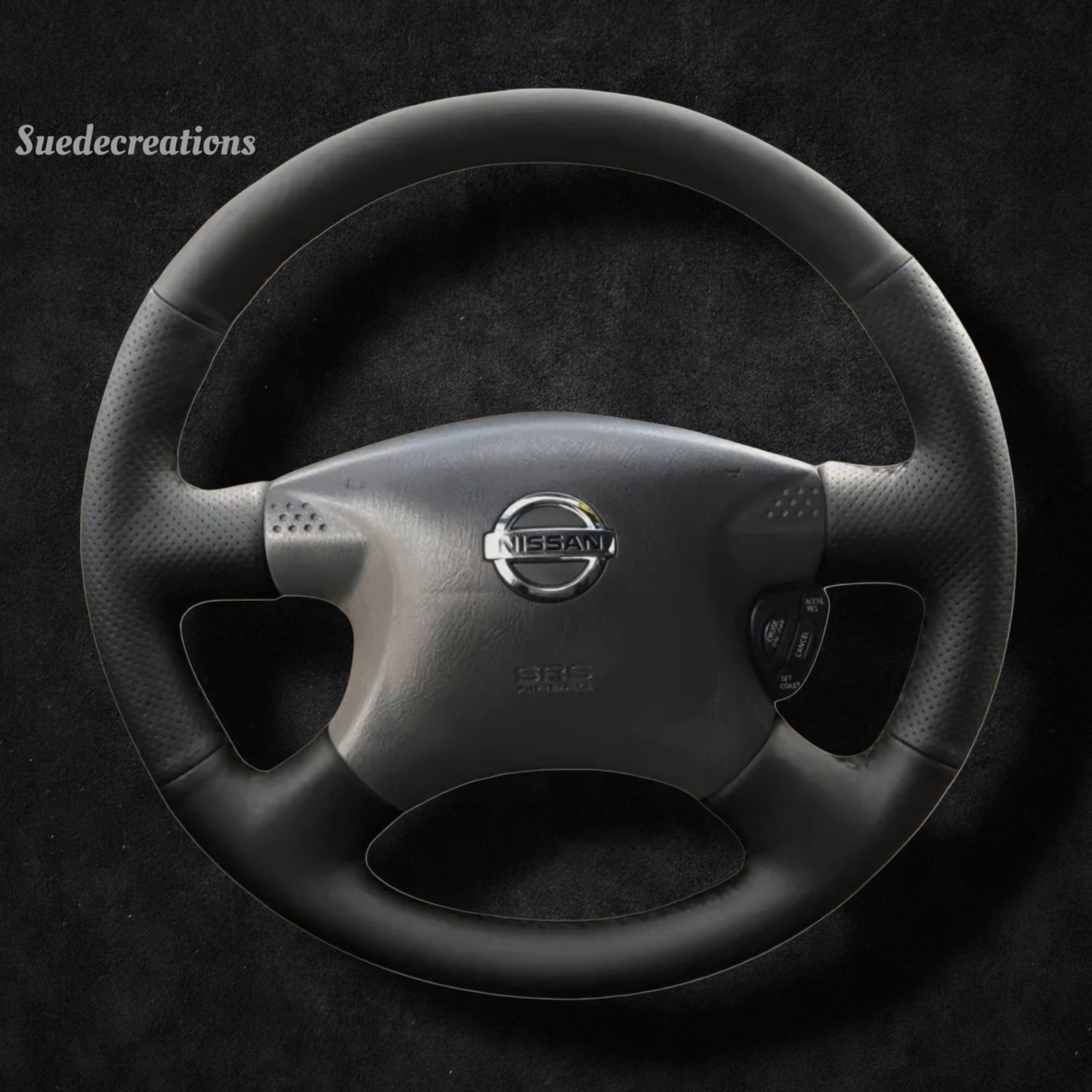 Steering Wheel Cover Kits for Nissan Bluebird Sylphy Caravan Expert Pickup AD Serena Sunny Sentra Pulsar N16 1998-2006