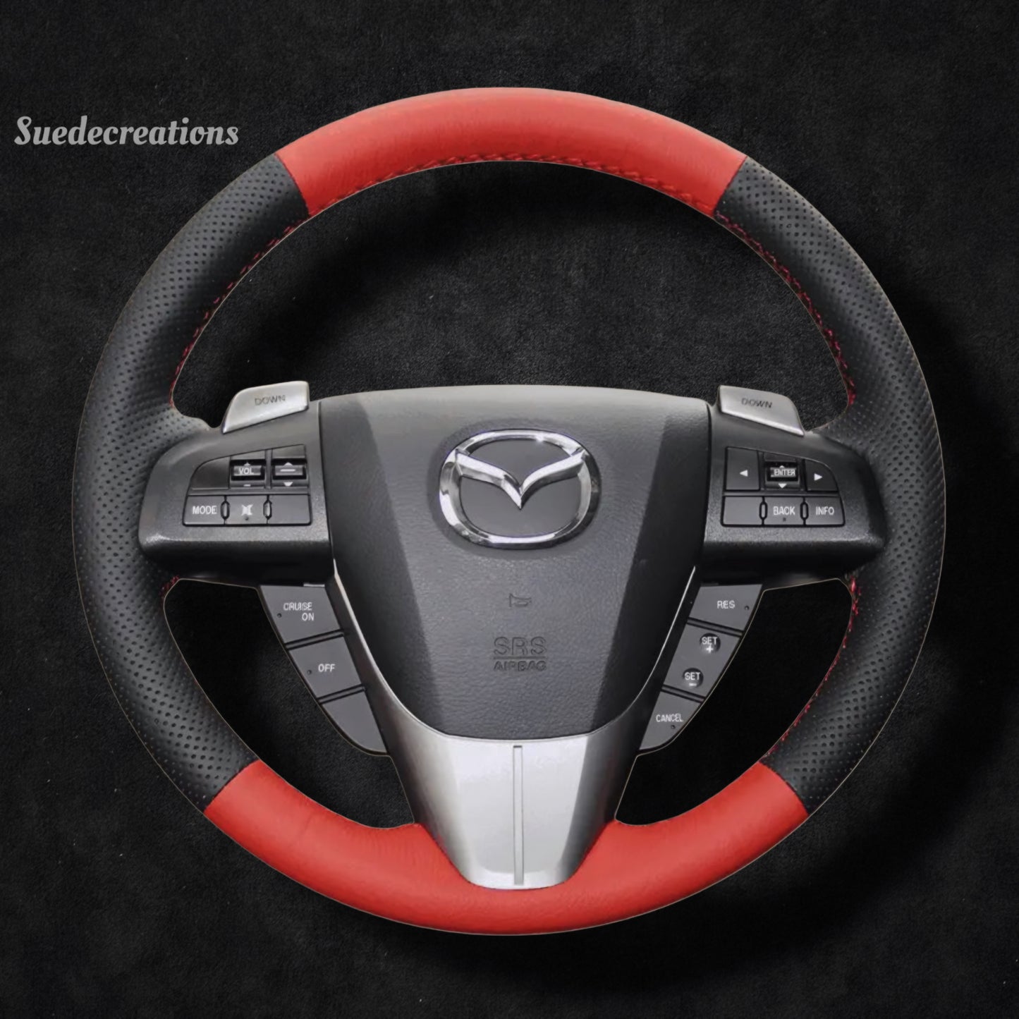 Steering Wheel Cover Kits for Mazda 3 Axela Mazda 5 Mazda 6 CX-7 CX7 CX-9 CX9 MPV 2008-2016