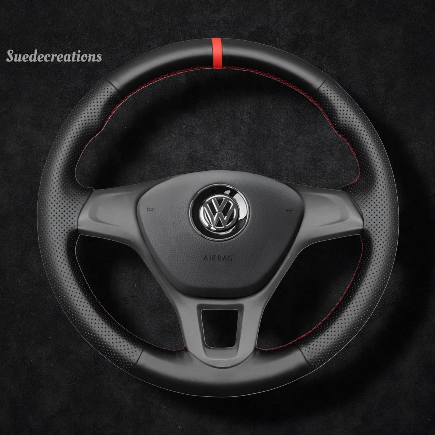 Steering Wheel Cover Kits for Volkswagen VW Amarok T6 California Caravelle Kombi Multivan Transporter 2015-2021