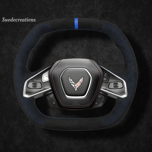 Steering Wheel Cover Kits for Chevrolet Corvette C8 Stingray 2020-2025
