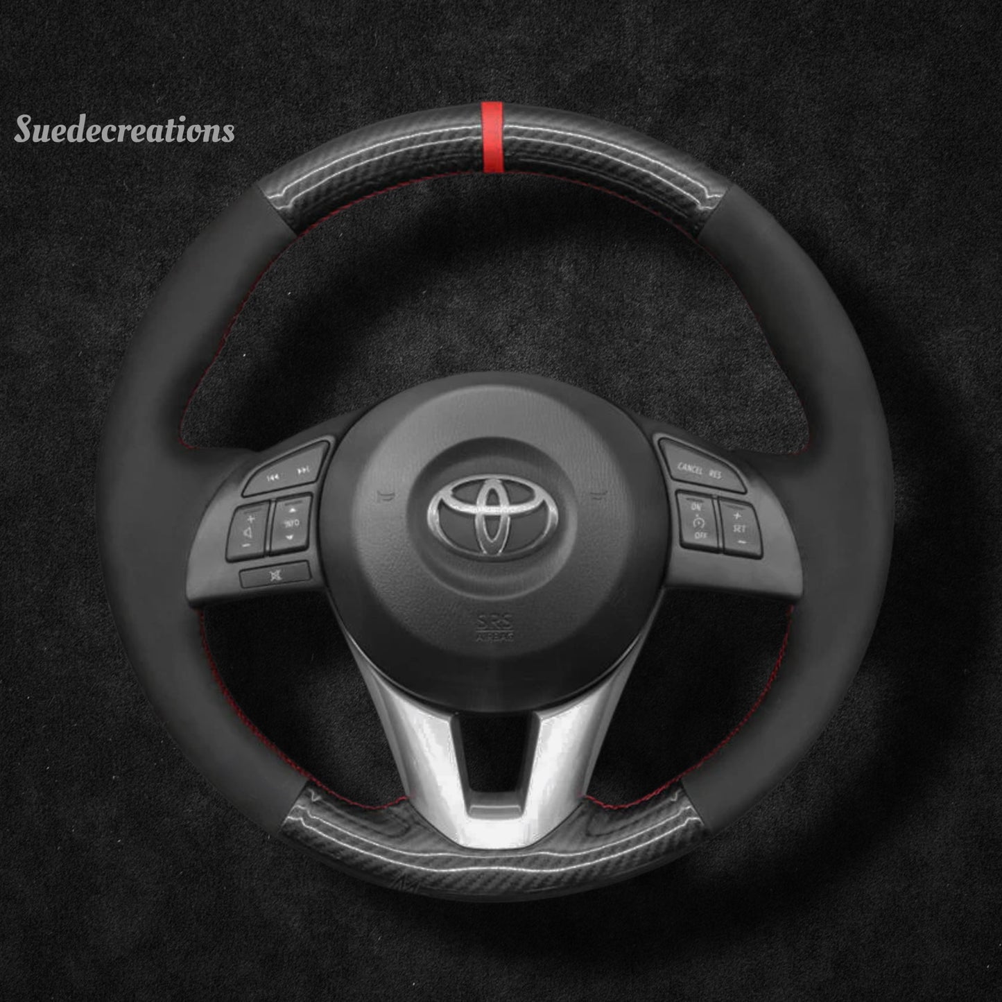 Steering Wheel Cover Kits for Toyota Yaris iA 2017 2018