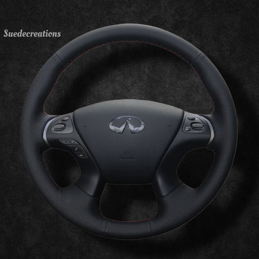 Steering Wheel Cover Kits for Infiniti JX35 M M30 M30d M35h M35 M37 M56 Q70 QX60 2011-2020