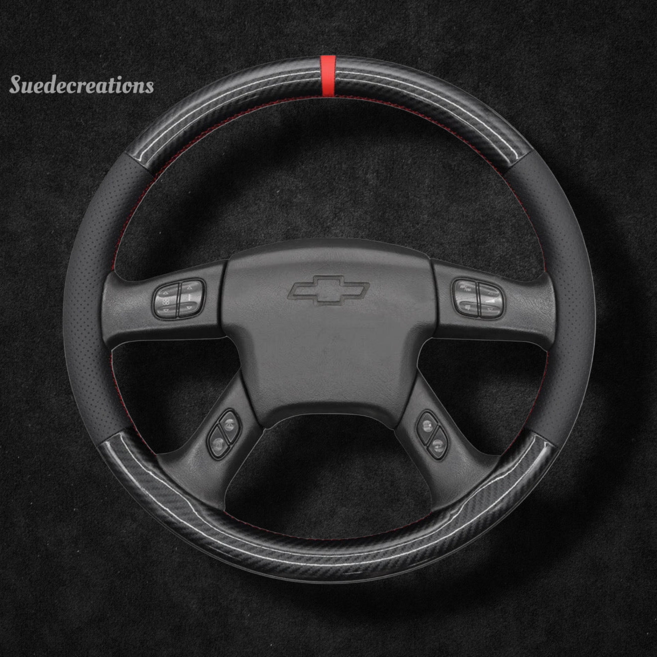 Steering Wheel Cover Kits for Chevrolet Chevrolet Silverado Classic 1500 2500 2500HD 3500 TrailBlazer Avalanche Express Suburban 2001-2009