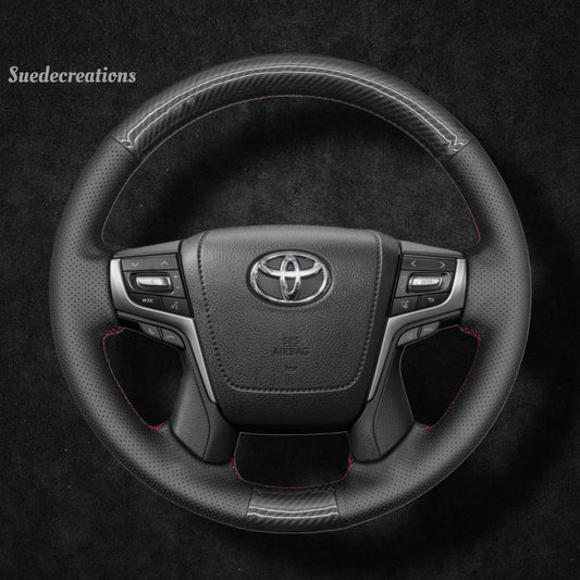 Steering Wheel Cover Kits for Toyota Land Cruiser Prado Crown 2013-2024