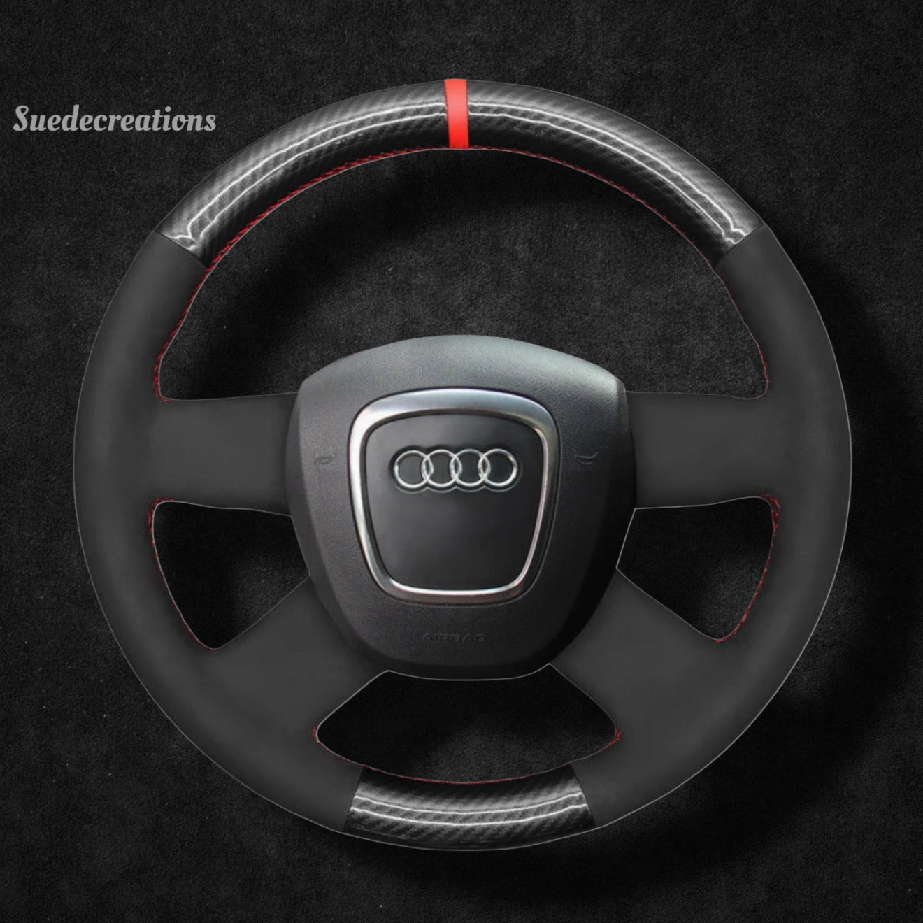 Steering Wheel Cover Kits for Audi A3 A4 A6 Q5 Q7 2005- 2013