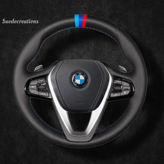 Steering Wheel Cover Kits for BMW X3 X4 X5 X6 X7 i4 Z4 F44 G11 G12 G20 G22 G23 G26 G29 G30 G31 G32 2015-2024