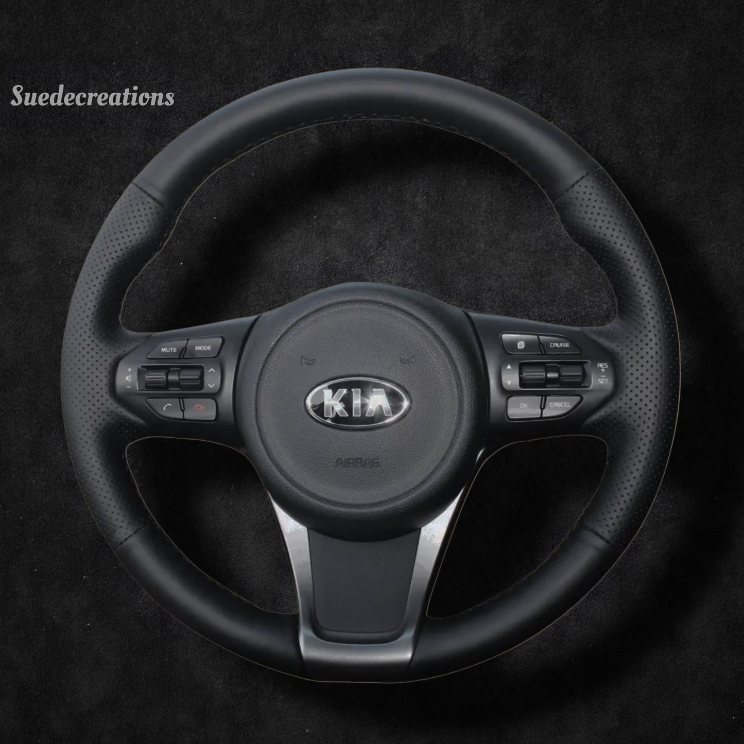Steering Wheel Cover Kits for Kia Sedona Sorento 3 Carnival 3 2015-2018