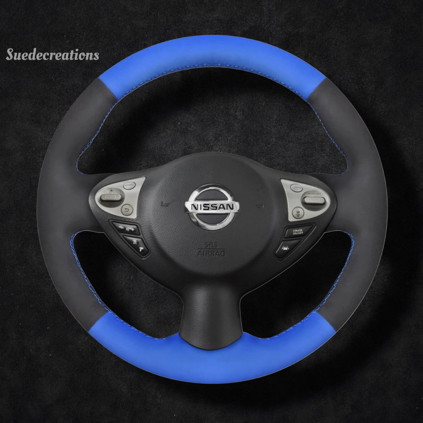 Steering Wheel Cover Kits for Nissan Juke F15 Note Maxima 370Z Sentra 2010-2020