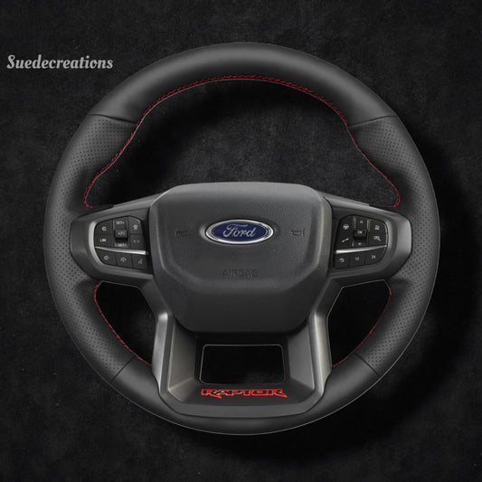Steering Wheel Cover Kits for Ford Ranger Raptor 2022 2023 2024