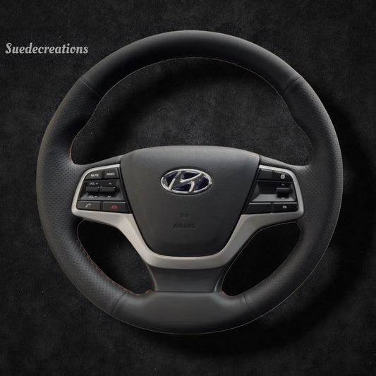 Steering Wheel Cover Kits for Hyundai Accent Elantra VI 2015-2022