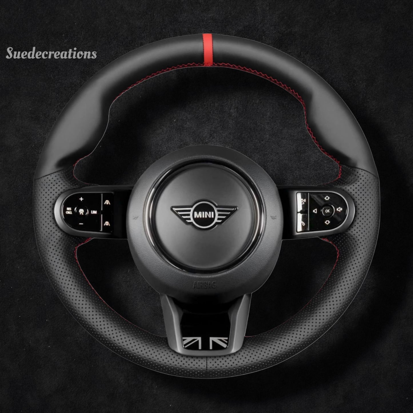 Steering Wheel Cover Kits for Mini Clubman Convertible Countryman Hardtop Hatchback Electric Hatch 2021-2024