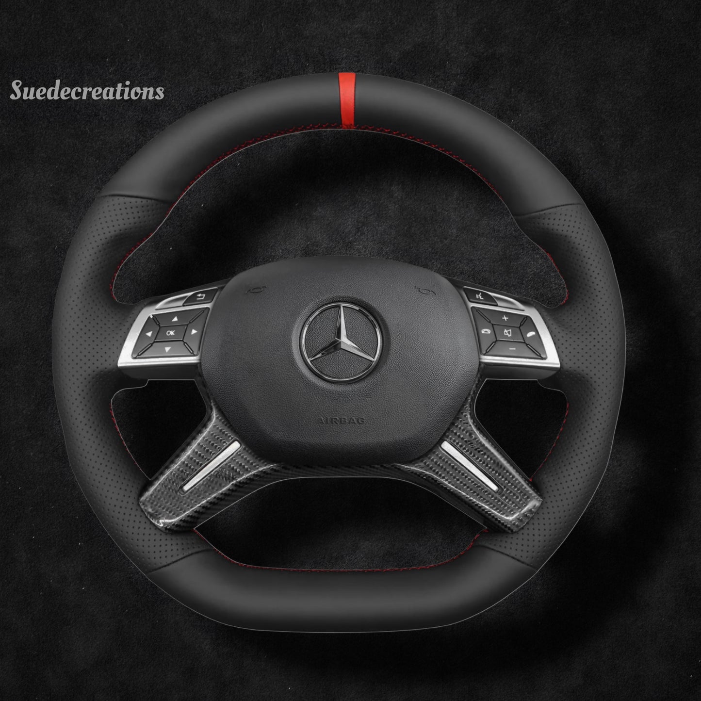 Steering Wheel Cover Kits for Mercedes Benz ML63 2012-2018