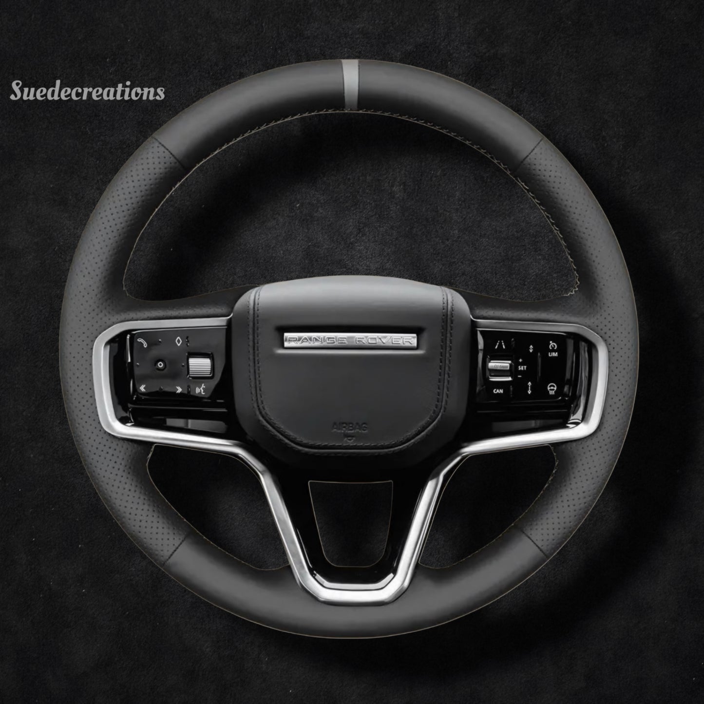 Steering Wheel Cover Kits for Land Rover Range Rover Sport III Discovery Sport Evoque II Velar 2020-2024