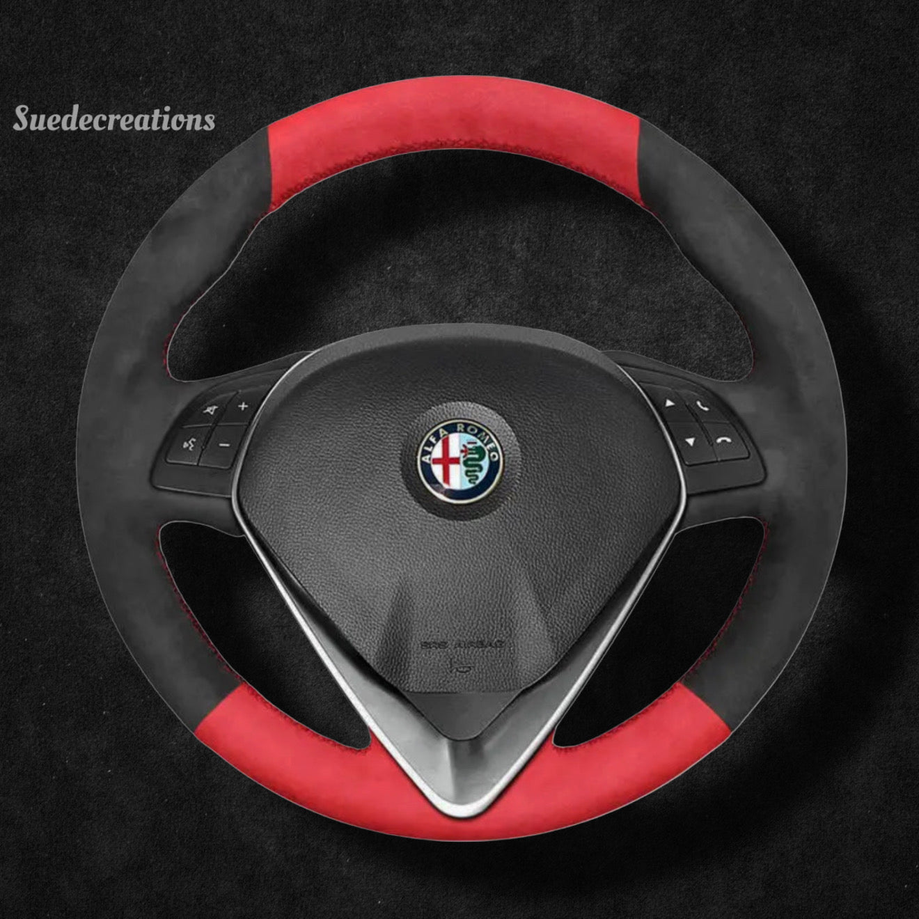 Steering Wheel Cover Kits for Alfa Romeo Giulietta MiTo 2014-2022
