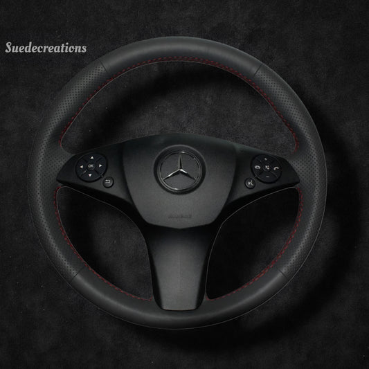 Steering Wheel Cover Kits for Mercedes Benz W204 GLK X204 2008-2012