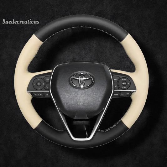 Steering Wheel Cover Kits for Toyota RAV4 Camry VIII Corolla Hatchback XII Cross Avalon Venza Crown 2017-2024