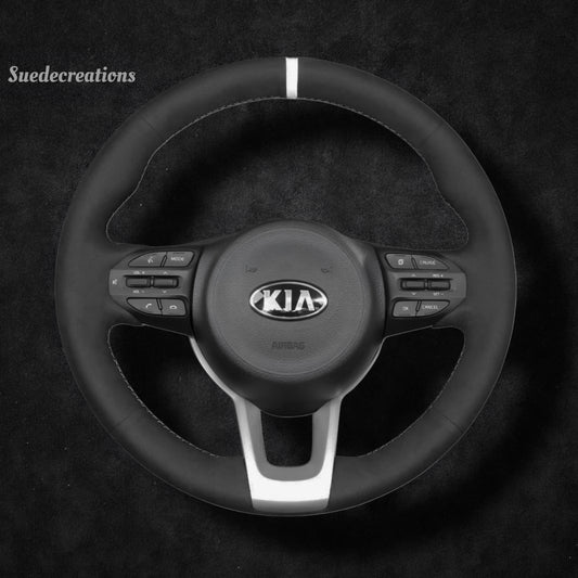 Steering Wheel Cover Kits for Kia Rio Picanto 3 Rio 4 Stonic 2017-2025