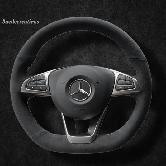 Steering Wheel Cover Kits for Mercedes Benz W205 C43 C117 X156 C218 W213 C253 X253 W166 W222 R172 R231 2015-2019