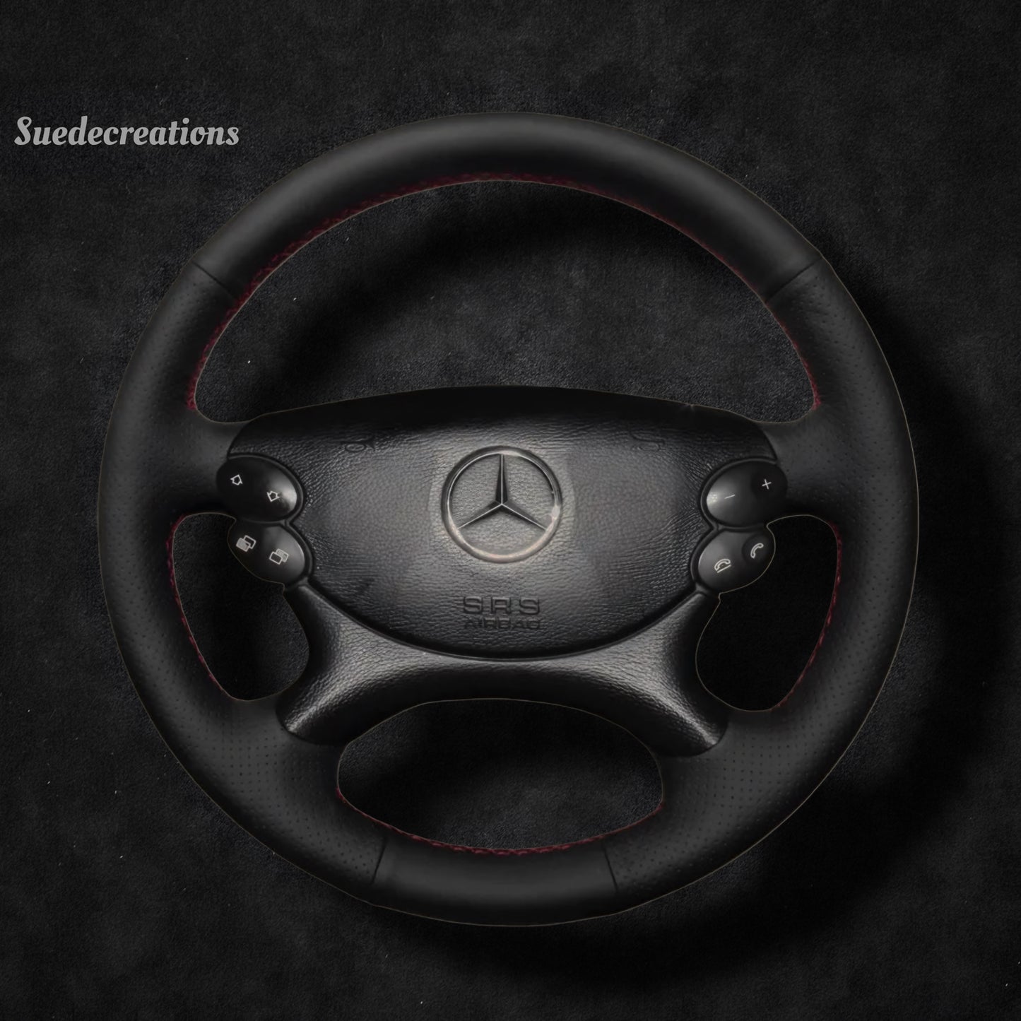 Steering Wheel Cover Kits for Mercedes Benz W211 C209 C219 W463 R230 2003- 2009