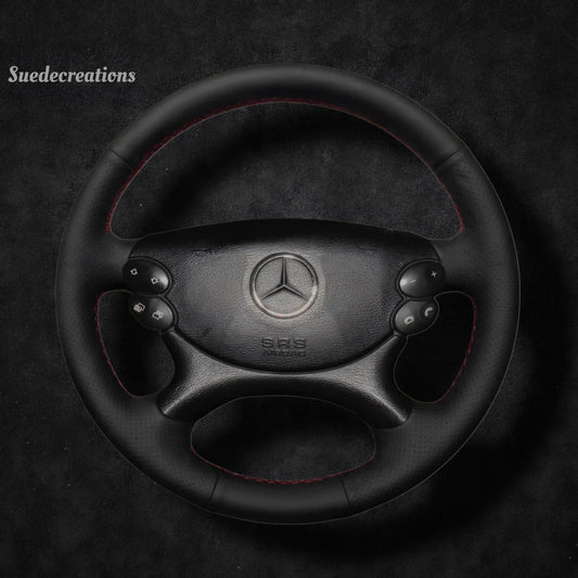 Steering Wheel Cover Kits for Mercedes Benz W211 C209 C219 W463 R230 2003- 2009