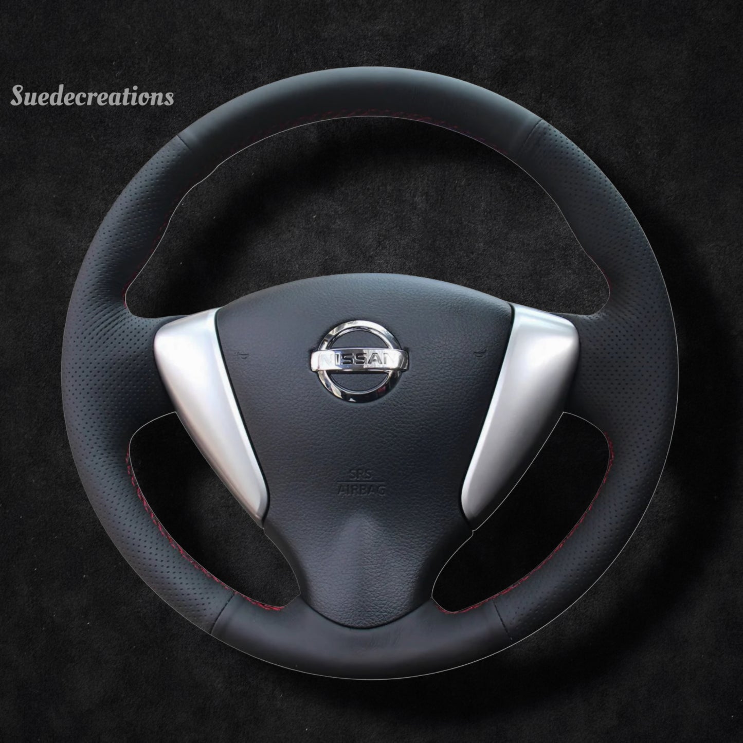 Steering Wheel Cover Kits for Nissan Note Serena Bluebird Sylphy Sentra Versa Note NV200 Pulsar Serena C26 2012-2021