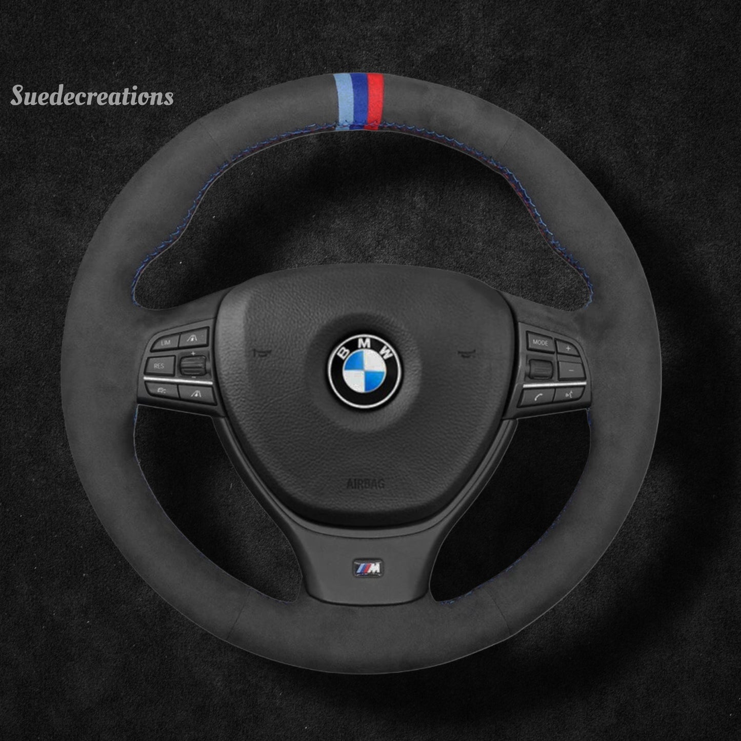 Steering Wheel Cover Kits for BMW M5 F01 F02 F06 FO7 F10 F11 F12 F13 2008-2015