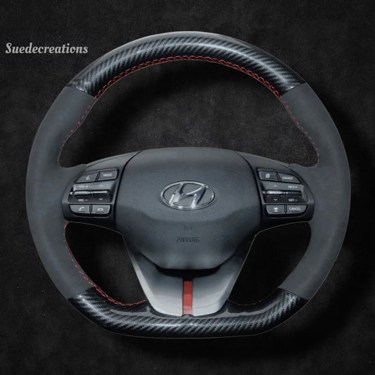 Steering Wheel Cover Kits for Hyundai Ioniq Elantra VI 2015-2022