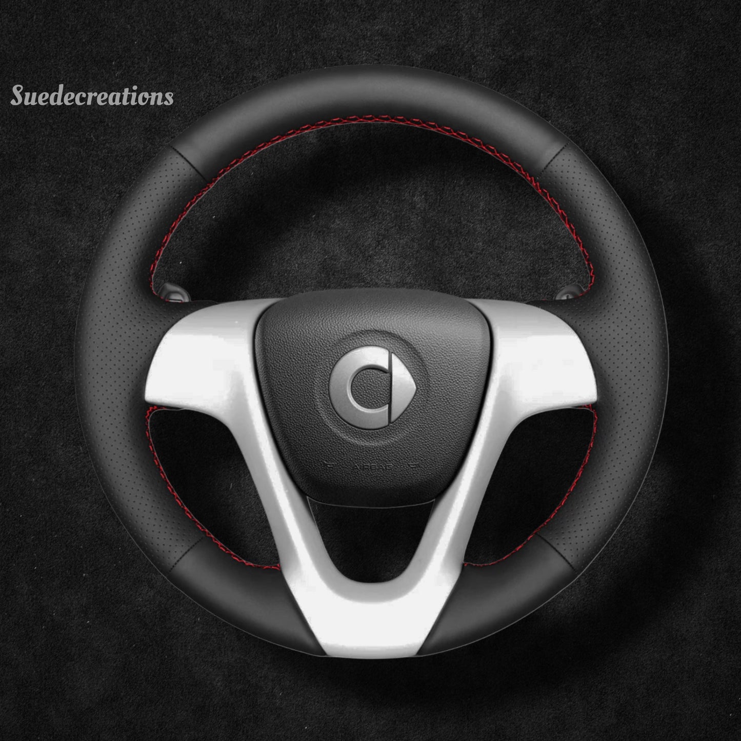 Steering Wheel Cover Kits for Smart Fortwo Forjeremy 2009-2013