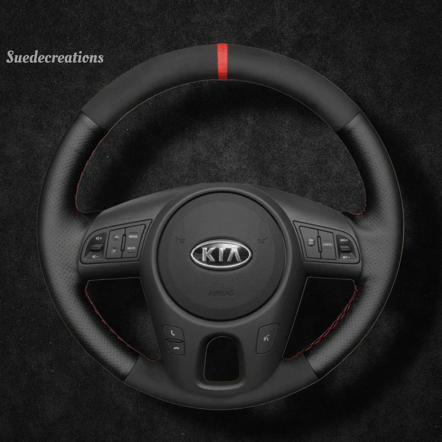 Steering Wheel Cover Kits for Kia Forte Koup Forte5 Rio Soul Picanto Rio 2 Venga Cerato 2 2009-2014