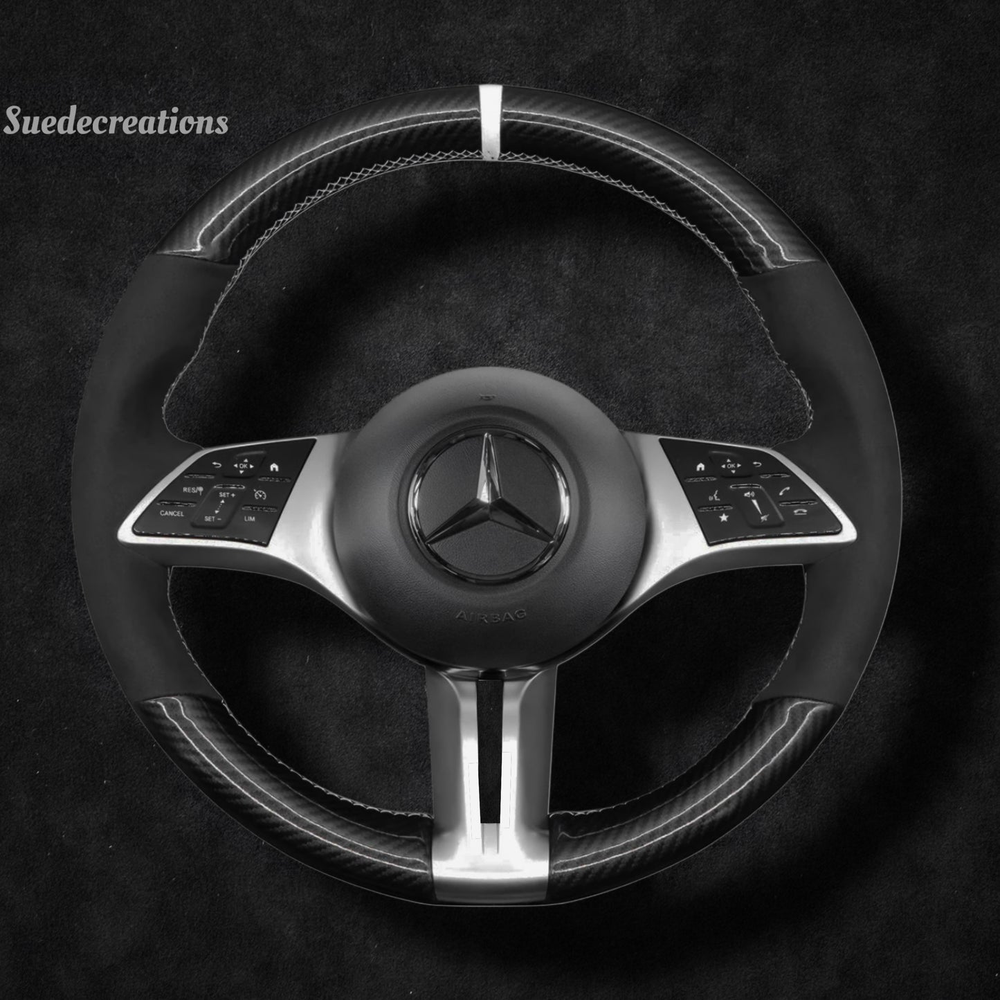 Steering Wheel Cover Kits for Mercedes-Benz W247 W206 V295 X254 eSprinter 2021- 2024