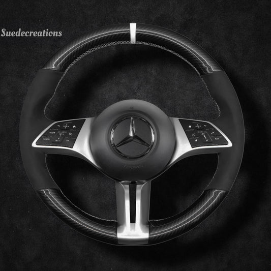 Steering Wheel Cover Kits for Mercedes-Benz W247 W206 V295 X254 eSprinter 2021- 2024