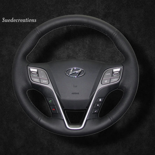 Steering Wheel Cover Kits for Hyundai Santa Fe XL Grand Santa Fe H350 2012-2019