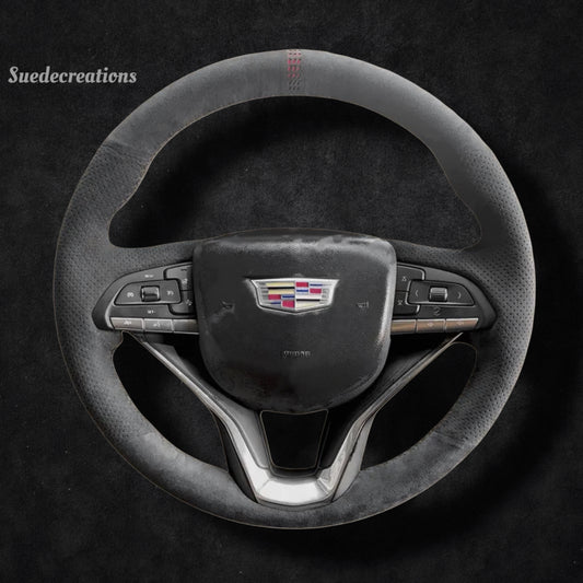 Steering Wheel Cover Kits for Cadillac CT4 CT5 XT4 XT6 Escalade 2021-2024