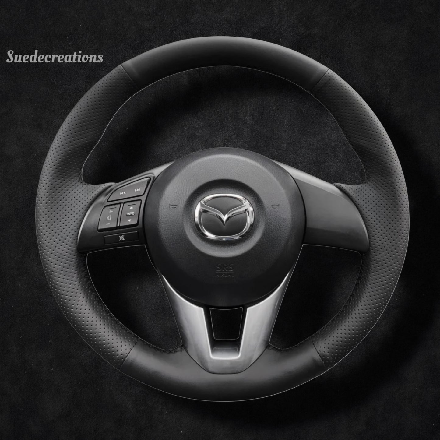 Steering Wheel Cover Kits for Mazda 3 Axela 6 Atenza Mazda 2 CX-3 CX3 CX-5 CX5 2013-2017