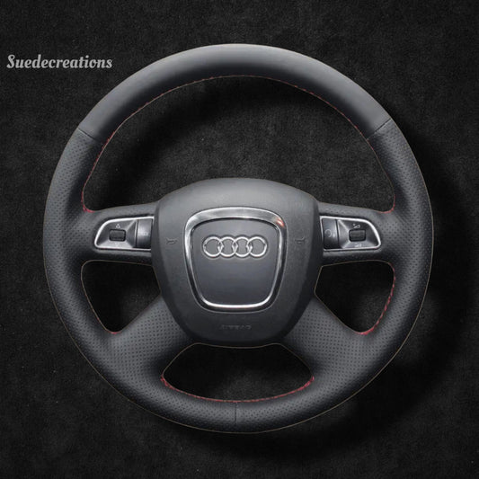 Steering Wheel Cover Kits for Audi A3 A4 A6 A8 Q5 Q7 S8 2005-2012