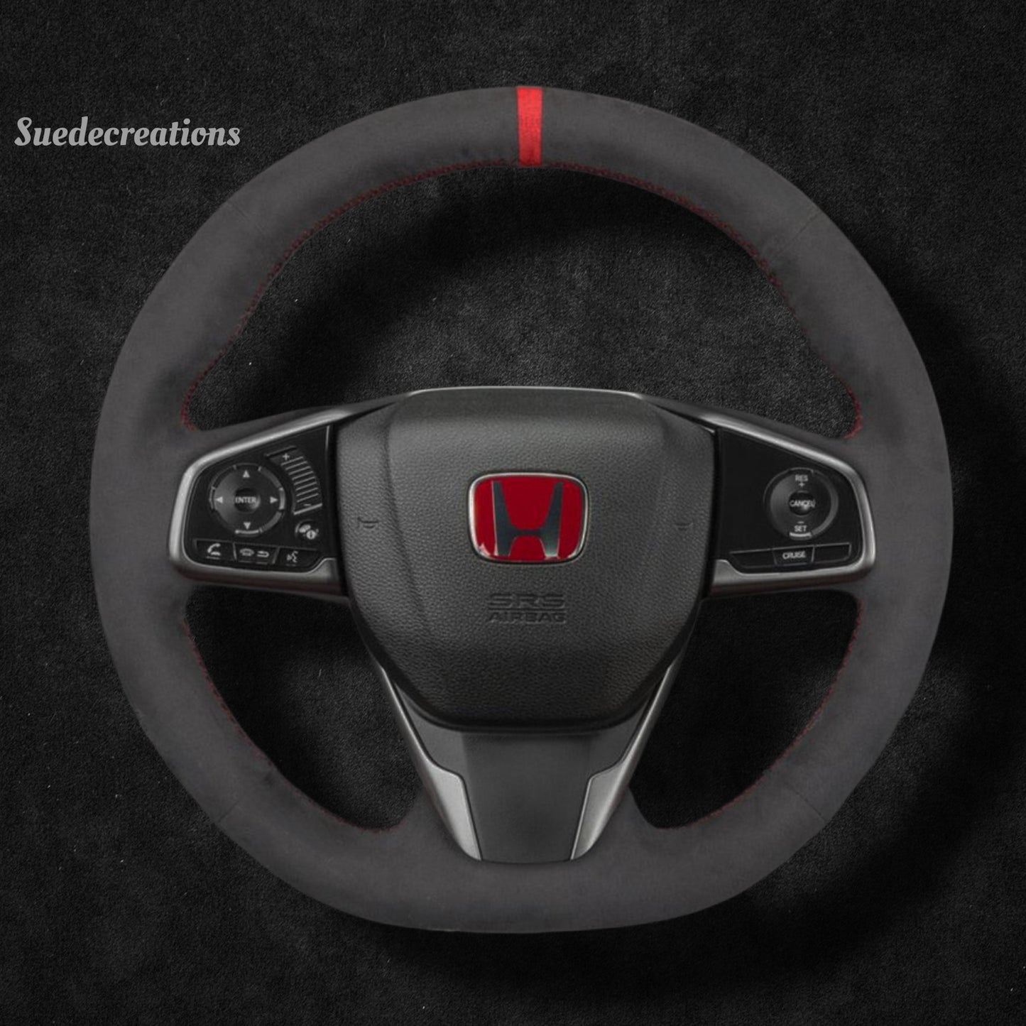 Steering Wheel Cover Kits for Honda Civic 9 Type R 2012-2017