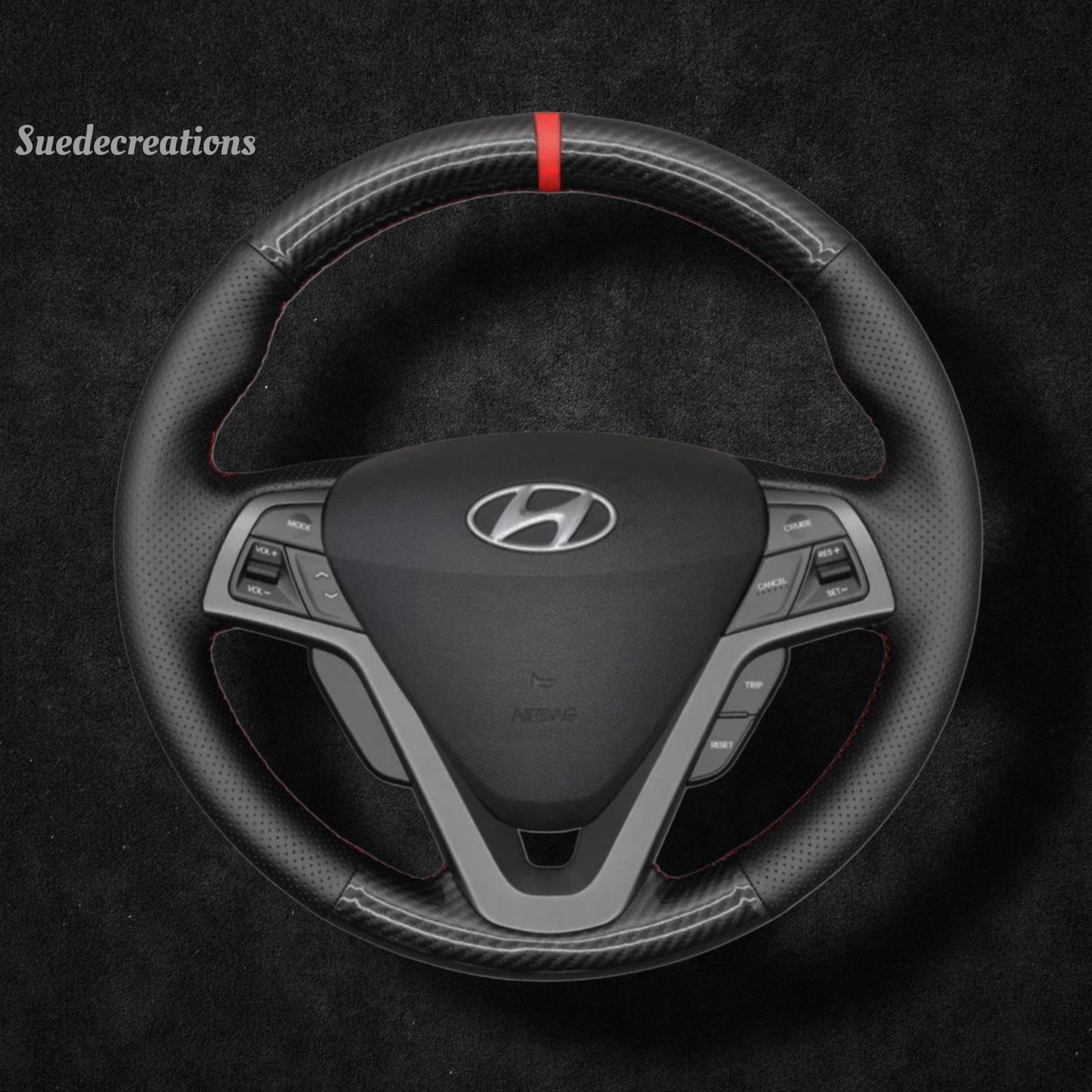 Steering Wheel Cover Kits for Hyundai Veloster 2011-2017