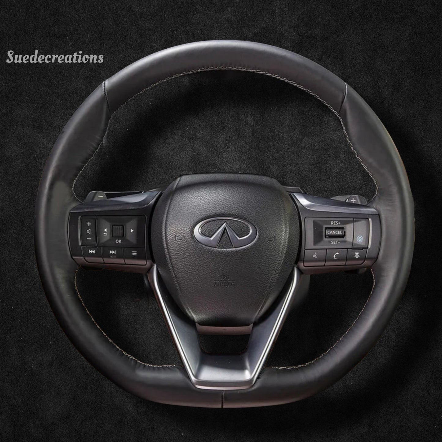 Steering Wheel Cover Kits for Infiniti QX60 2021 2022 2023 2024 2025
