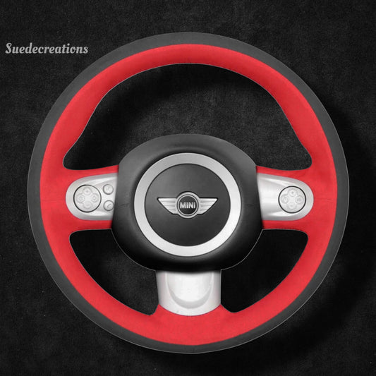 Steering Wheel Cover Kits for Mini Clubman Clubvan Convertible Countryman Coupe Paceman Roadster Cooper Hardtop 2007-2016