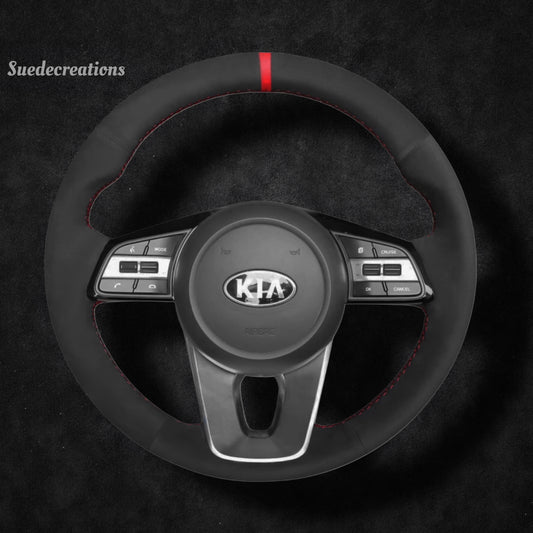 Steering Wheel Cover Kits for Kia Forte Seltos Optima Ceed Cee'd 3 Proceed Xceed Optima 5 Cerato 4 2018-2024