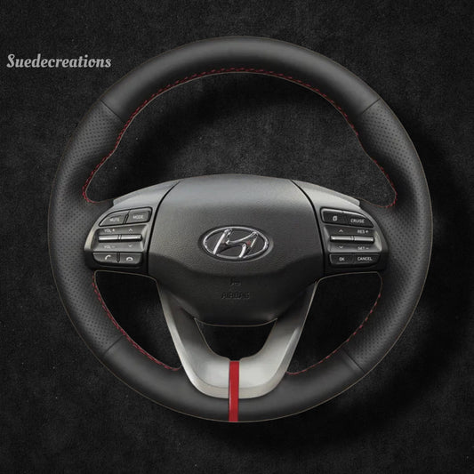 Steering Wheel Cover Kits for Hyundai Elantra GT VI Veloster i30 2017-2023