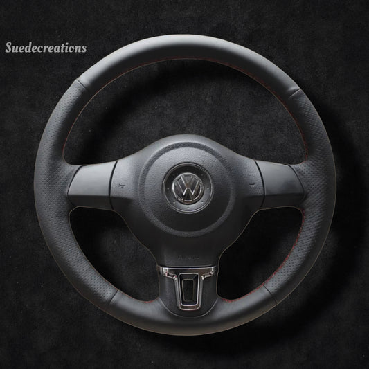 Steering Wheel Cover Kits for Volkswagen Golf 6 Plus Polo Tiguan Touran Caddy Jetta 2009-2016