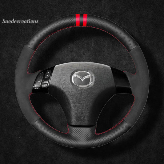 Steering Wheel Cover Kits for Mazda 3 Axela Mazda 2 Mazda 5 Mazda 6 Atenza MPV 2002-2010