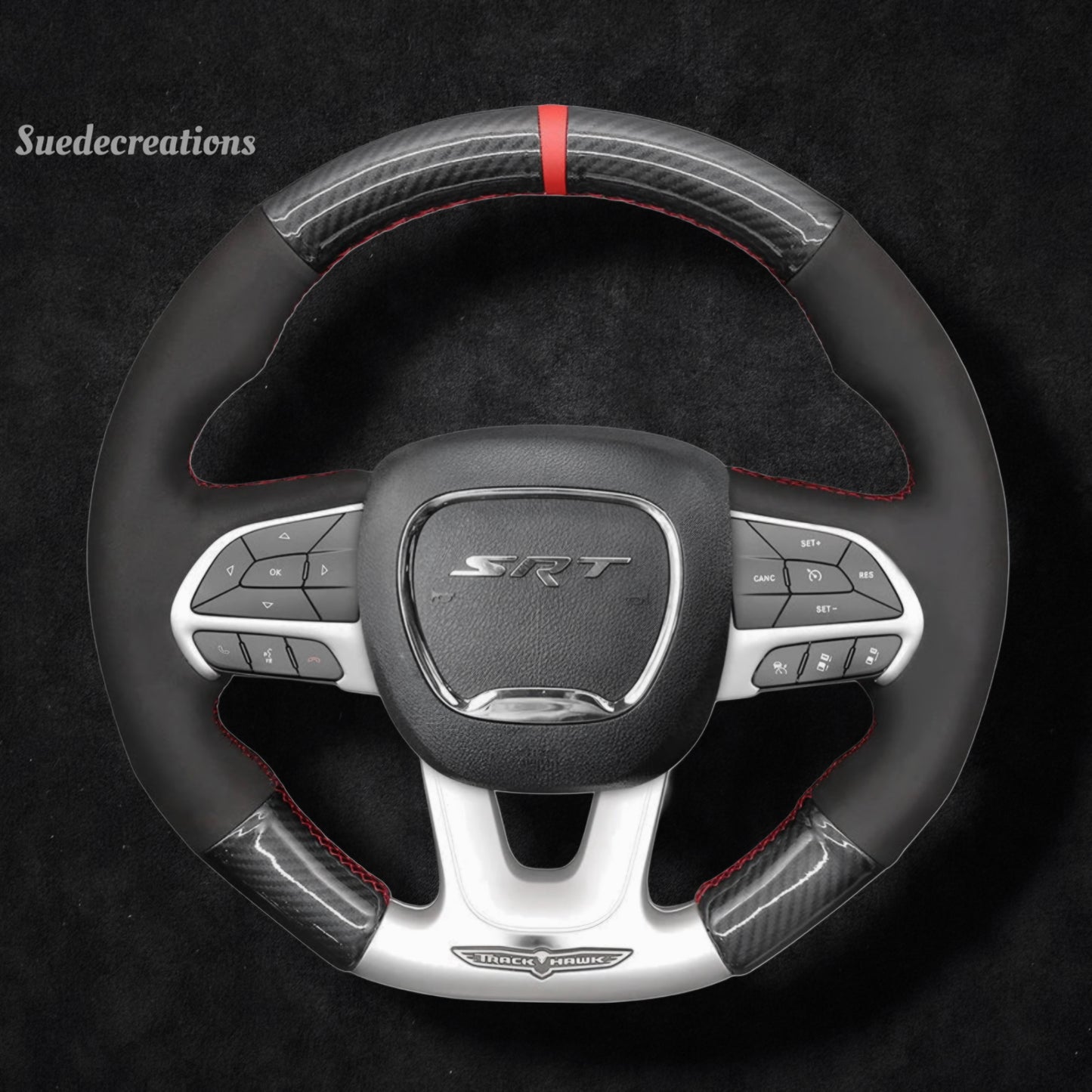 Steering Wheel Cover Kits for Dodge Challenger Charger Durango SRT SRT Hellcat 2015-2025