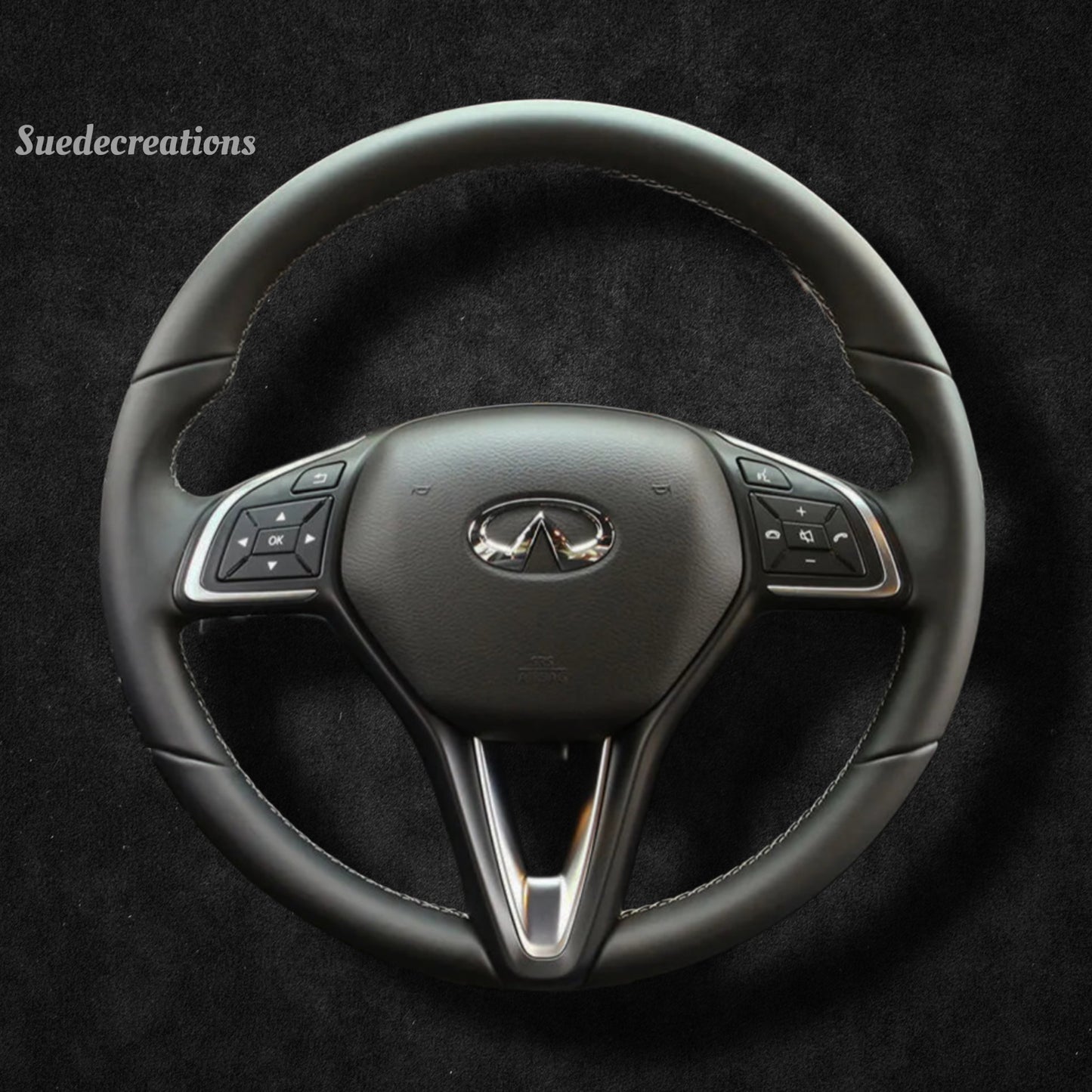 Steering Wheel Cover Kits for Infiniti QX30 2016 2017 2018 2019