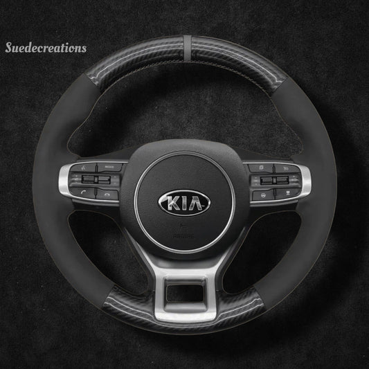 Steering Wheel Cover Kits for Kia Sportage K5 GT GT-Line 2021-2025