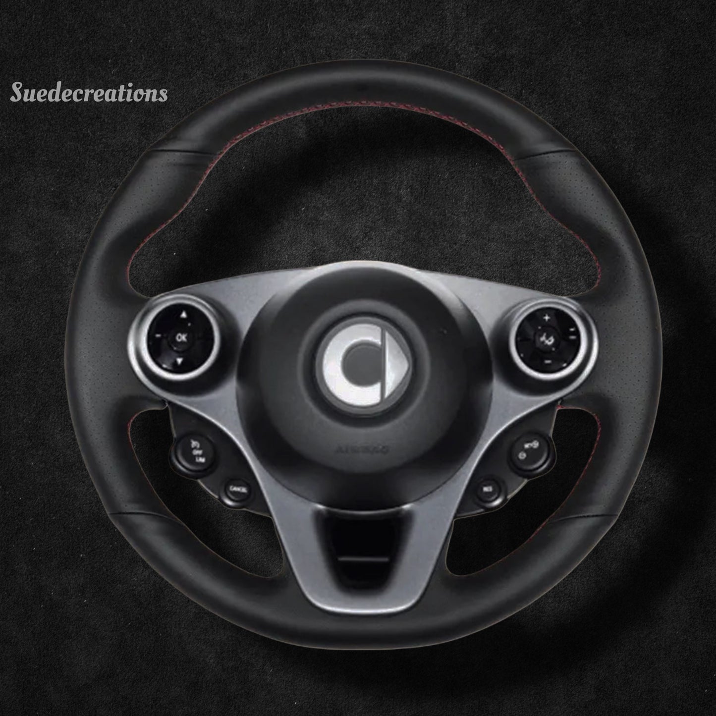 Steering Wheel Cover Kits for Smart New Fortwo Forfour 2015-2017